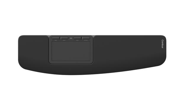 CONTOUR DESIGN Touch Touchpad Trådlös USB-C, Bluetooth 5.1, Programmerbara knappar, Multitouch,  Ergonomisk (CDTP10500)