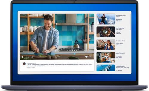 DELL DC16251 Intel Core 7 150U Laptop 40,6 cm (16) Full HD+ 16 GB DDR5-SDRAM 512 GB SSD Wi-Fi 6E (802.11ax) Ubuntu Linux Blå (DC16251_RPLU-R_005_UBU)