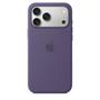 APPLE e - Back cover for mobile phone - MagSafe compatibility - silicone - purple fog - for iPhone 17 Pro Max