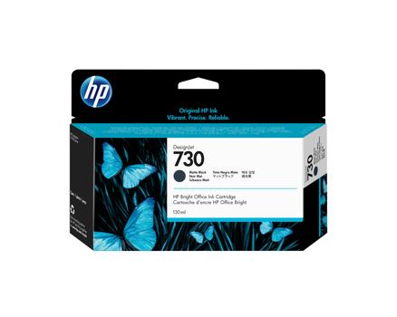 HP 730 130-ML MATTE BLACK INK CRTG (P2V65A)