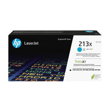 HP 213X - Høy ytelse - cyan - original - LaserJet - tonerpatron (W2131X) (W2131X)