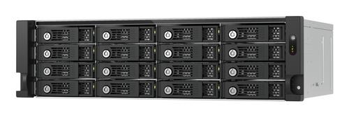QNAP 16-bay 3U rackmnt PCIe interf SATA JBOD (TL-R1600PES-RP)