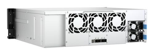 QNAP 16-bay 3U rackmnt PCIe interf SATA JBOD (TL-R1600PES-RP)