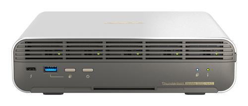 QNAP 5-BAY ALL-FLASH NAS BOOK I5-1235U 10C(2P+8E)/ 12T 16GB RAM INT (TBS-H574TX-I5UC-05S01)