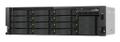 QNAP 3U SHORT-DEPTH RACKMOUNT NAS 12X3.5IN AND 4XE1.S INTEL ATOM C INT