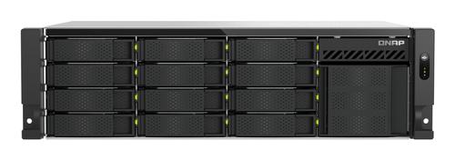 QNAP 3U SHORT-DEPTH RACKMOUNT NAS 12X3.5IN AND 4XE1.S INTEL ATOM C INT (TS-H1655XEU-RP-8G)