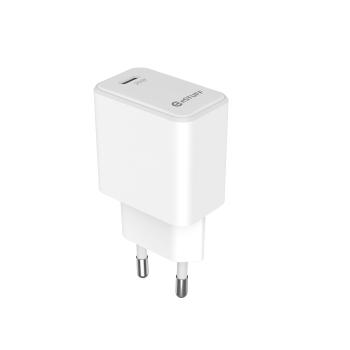 eSTUFF USB-C Charger EU PD 20W. 1 x (ES635028-BULK)