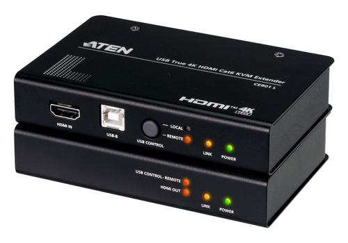 ATEN USB True 4K HDMI Cat 6 KVM  (CE801-AT-G)