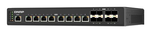 QNAP QSW-IM3216-8S8T Managed switch 8 ports 10GbE RJ45 8 ports 10GbE SFP+ rack mount/ wall mount (QSW-IM3216-8S8T)