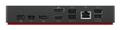 LENOVO o ThinkPad Universal USB-C Dock - Docking station - USB-C - HDMI, 2 x DP - 1GbE - 90 Watt - Campus (40AY0090EU)