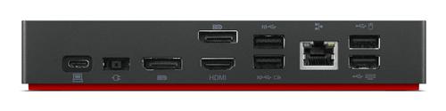 LENOVO o ThinkPad Universal USB-C Dock - Docking station - USB-C - HDMI, 2 x DP - 1GbE - 90 Watt - Campus (40AY0090EU)