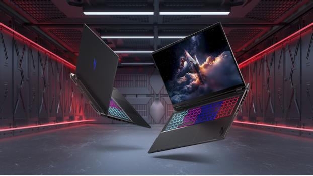 ACER Nitro 18 AI AMD AN18-61-R7SD AMD Ryzen AI 7 PRO 350 Laptop 45,7 cm (18) WQXGA 16 GB DDR5-SDRAM 1 TB SSD NVIDIA GeForce RTX 5070 Ti Wi-Fi 6E (802.11ax) Windows 11 Home Tysk Sort (NH.QYCEG.002)