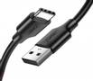 UGREEN 60116 USB-kabel USB 2.0 1 m USB A USB C Sort