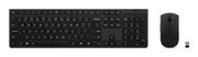 Lenovo 4X31R64328 Tastatur Maus enthalten Büro RF Wireless + Bluetooth Deutsch Schwarz