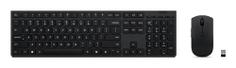 Lenovo 4X31R64328 Tastatur Maus enthalten Büro RF Wireless + Bluetooth Deutsch Schwarz