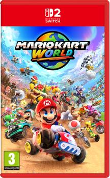 NINTENDO Mario kart world Standard Forenklet kinesisk, Traditionelt kinesisk, Tysk, Hollandsk,  Engelsk, Spansk, Fransk, Italiensk,  Japansk, Koreansk, Portugisisk,  Russisk Switch 2 (10016221)