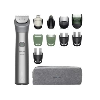 PHILIPS 5000 Series MG5941/15 All-in-One Trimmer 11-i-1: ansikt, hode og kropp, 120 min brukstid, 100 % vannavstøtende,  selvslipende stålblader (MG5941/15)