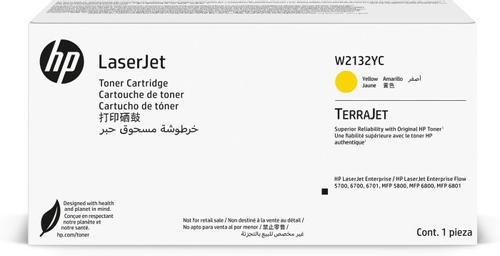 HP 213Y Yellow Contract LaserJet Toner Cartridge (W2132YC)