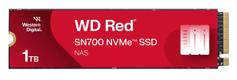 WD Red SN700 1TB SSD PCIe 3.0 x4 (NVMe), perfekt for NAS-caching, 5 års garanti