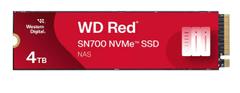 WESTERN DIGITAL Red SN700 NVMe 4TB M.2 2280 PCIe Gen3 8Gb/s internal drive for NAS devices