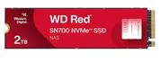 WD Red SN700 2TB SSD PCIe 3.0 x4 (NVMe), perfekt for NAS-caching, 5 års garanti