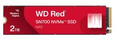 WD Red SN700 2TB SSD PCIe 3.0 x4 (NVMe), perfekt for NAS-caching, 5 års garanti