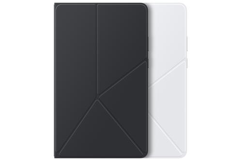 SAMSUNG Galaxy Tab A11 Book Cover (svart) Flipskydd,  slimmad design med stativfunktion (EF-BX130PBEGWW)