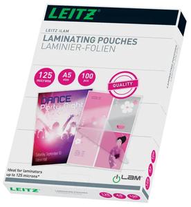 LEITZ Lamineringslommer A5 125 my (33807)