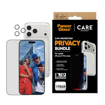 PanzerGlass 3-in-1 Flagship Privacy Bundle iPhone 17 Pro Max (CR34911)