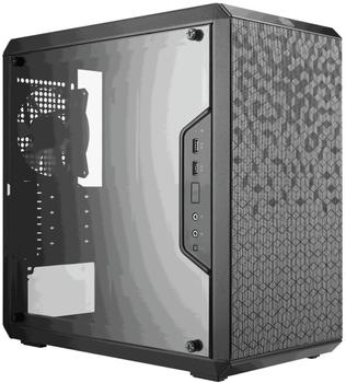Cooler Master MasterBox Q300L Mini Tower Vifter: 1x 120mm bak, mITX, mATX, vindu, justerbart I/O panel (MCB-Q300L-KANN-SKJ)