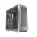 Cooler Master Masterframe 600 Mesh Mid Tower (silver) Mini-ITX, Mini-DTX, Micro-ATX,  ATX, E-ATX*, SSI-CEB* ​(*Villkorat stöd), härdat glas