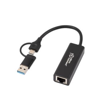 MICROCONNECT Premium USB-C / A to RJ45  (MC-USBACNET1G)