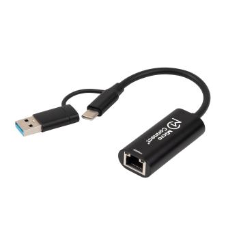 MICROCONNECT Premium USB-C / A to RJ45  (MC-USBACNET2.5G)