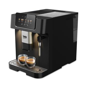 BEKO CEG 7302 B Helautomatisk Espressomaskin (Sort) 2 Kopper samtidig, fargerik touch-skjerm,  Integrert melkeskummer,  19 bar (8914043200)
