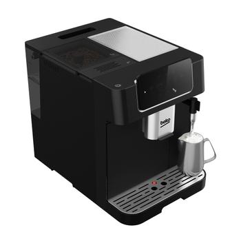 BEKO CEG 7302 B Helautomatisk Espressomaskin (Sort) 2 Kopper samtidig, fargerik touch-skjerm,  Integrert melkeskummer,  19 bar (8914043200)