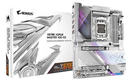 GIGABYTE X870E Aorus Master X3D Ice  (X870E A MASTER X ICE)