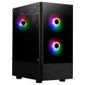 GAMDIAS Talos E3 GAMING Miditower Black