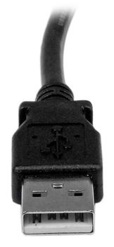 STARTECH 3M RIGHT ANGLE USB PRINTER CABLE - USB 2.0 A TO B CABLE CABL (USBAB3MR)