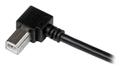 STARTECH 3M RIGHT ANGLE USB PRINTER CABLE - USB 2.0 A TO B CABLE CABL (USBAB3MR)