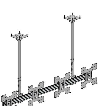 ERGONOMIC SOLUTIONS 4X 32" Ceiling Mount (CT444240LL-A2)