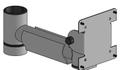 ERGONOMIC SOLUTIONS 200mm Swingarm, VESA 75/100