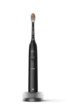 PHILIPS Sonicare DiamondClean Prestige 9900 (sort) Elektrisk oppladbar tannbørste,  SenseIQ, trykksensor,  5 modus, 3 intensiteter (HX9992/43)