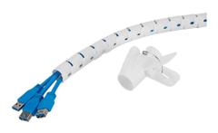 NEOMOUNTS ADS06-142WH, Cable Sleeve for 