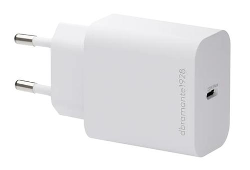 DBRAMANTE1928 EU Wall Charger USB-C 20W WHT (CH20EUWH7243)