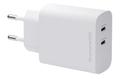 DBRAMANTE1928 EU Wall Chrg-2xUSB-C 45W-WHT
