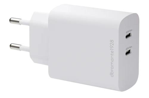 DBRAMANTE1928 EU Wall Chrg-2xUSB-C 45W-WHT (CH45EUWH7251)
