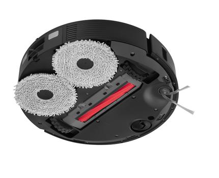 Roborock QR 798  Robotstøvsuger (sort) 10,000Pa, Dual Spinning Mop, Presis LiDAR-navigasjon,  Automatisk tømmestasjon. (QVRRS52-00)