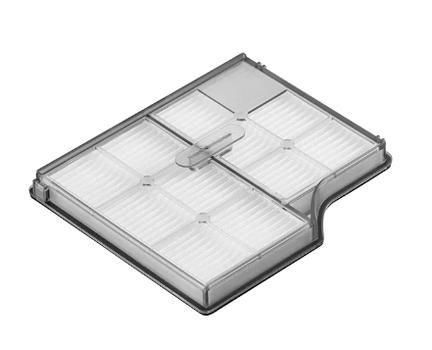 Roborock tvättbart filter Saros 10 2 st Tillverkad för Saros 10-modeller (8.02.0401)