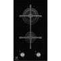 ELECTROLUX EGC3322NVK Sort Indbygget Gaskomfur 2 zone(s)