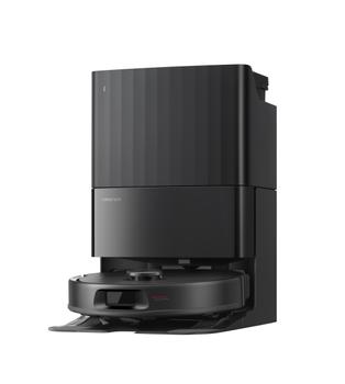 Roborock QR 798  Robotstøvsuger (sort) 10,000Pa, Dual Spinning Mop, Presis LiDAR-navigasjon,  Automatisk tømmestasjon. (QVRRS52-00)